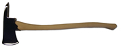 Polished Steel Head Fire Axe
