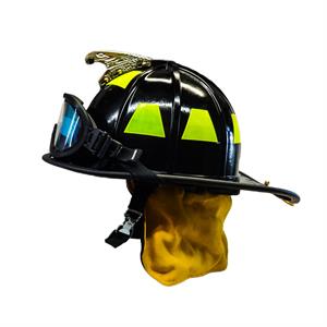 Black Morning Pride Ben II Helmet Ben II Firefighter Helmet