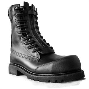 oblique toe work boots